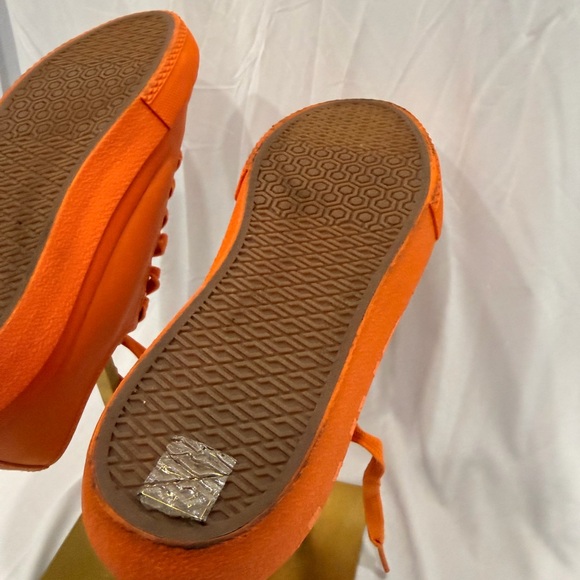 Burberry Bright Orange Sneakers - Picture 4 of 7
